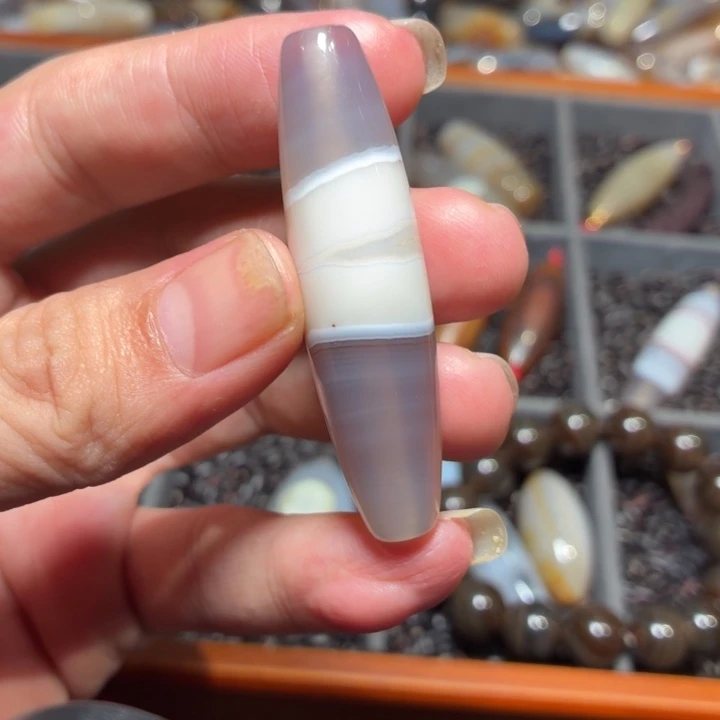 玛瑙/玉髓散珠_HEIMORI 天然天珠