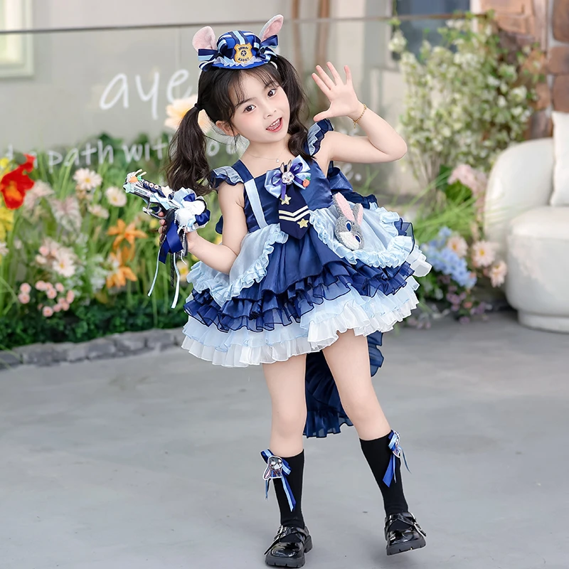 【兔子警官】2025新款女童公主洛丽塔