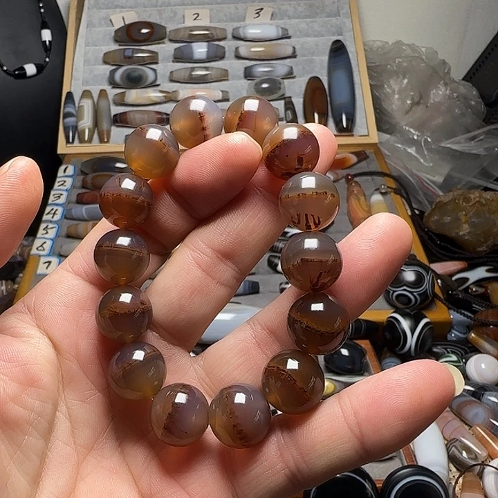 玛瑙/玉髓未镶嵌手串