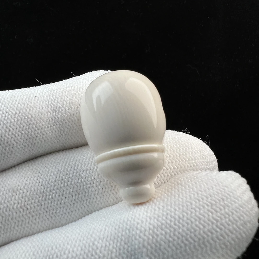 S3586天然猛犸牙 三通 19X30mm支持鉴定 假一罚四