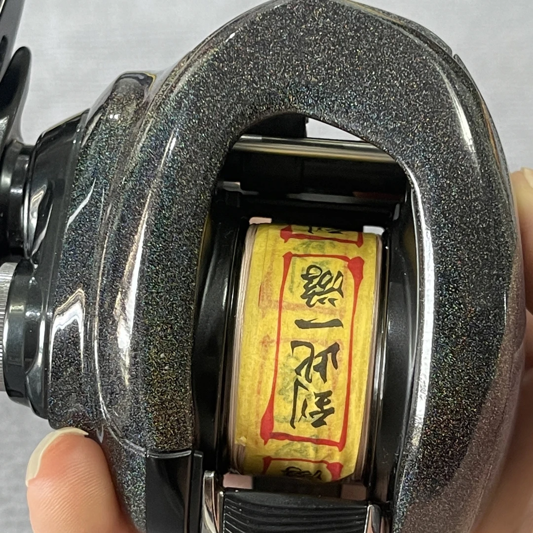 12号95新22EXSENCE DC7.8速比左手水滴轮，顺滑无齿，改色，裸轮