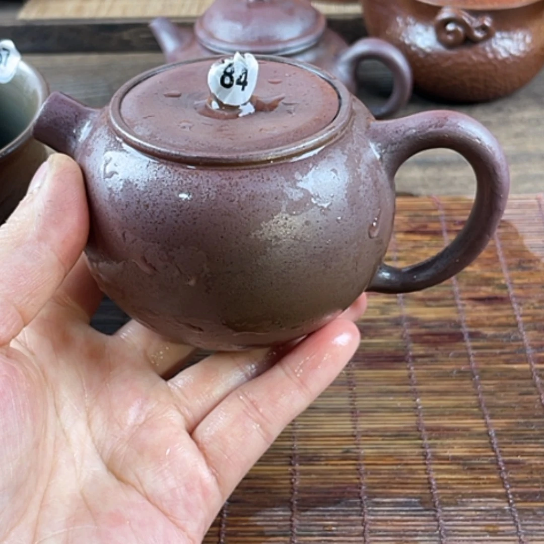 【闪购商品】柴烧茶壶200毫升左右微瑕