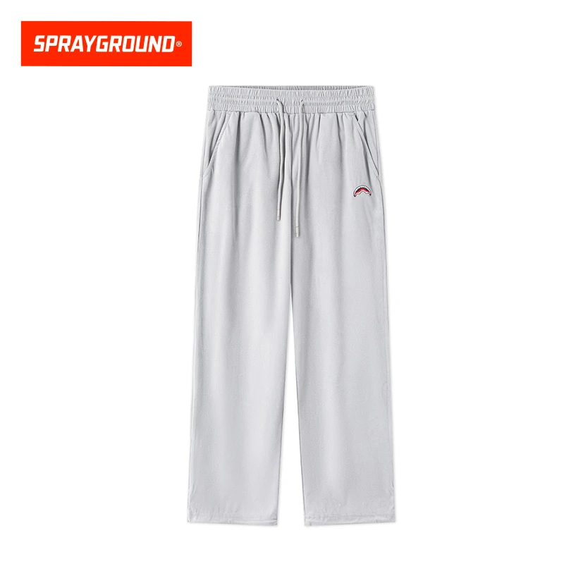 SPRAYGROUND鲨鱼嘴针织长裤休闲裤直筒百搭夏季抽绳HD WE122101