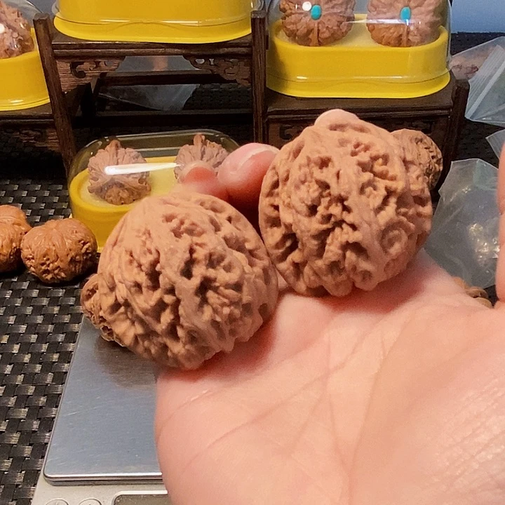 吊坠文玩核桃粗筋，边42