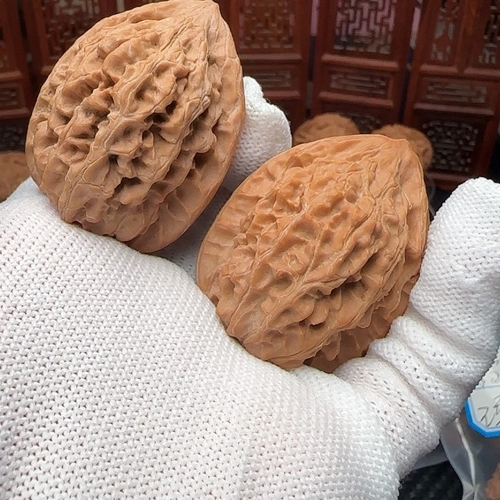 吊坠文玩核桃全品桃叶38尺独有款