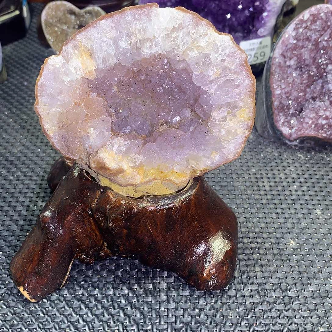 未镶嵌紫晶大型摆件（非配饰）莹