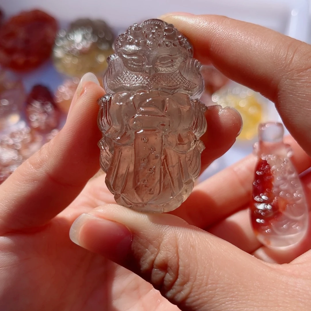 烟晶手链银S925镶嵌穆**雨茶水带发