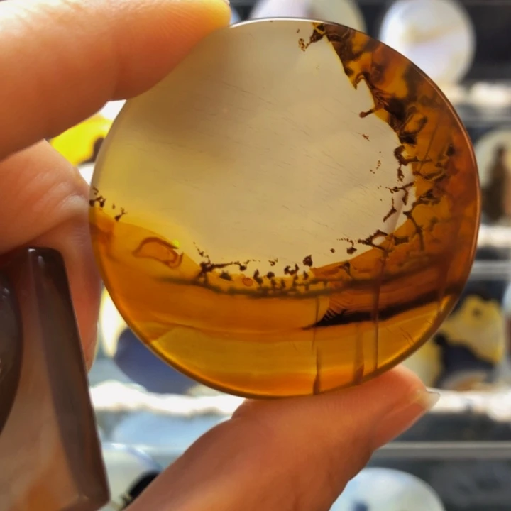 合金玛瑙/玉髓珠宝奇石147