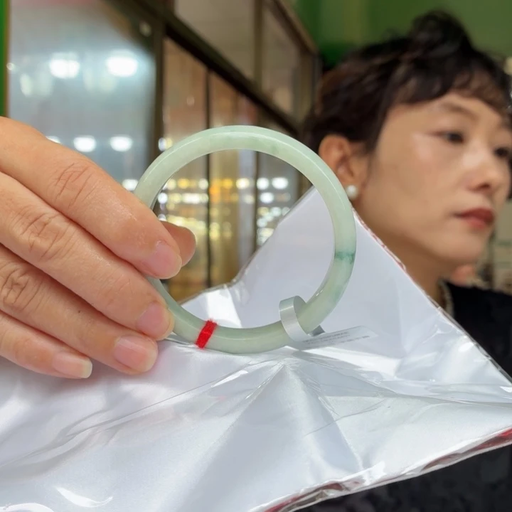@***竖翡翠未镶嵌手镯翡翠手镯