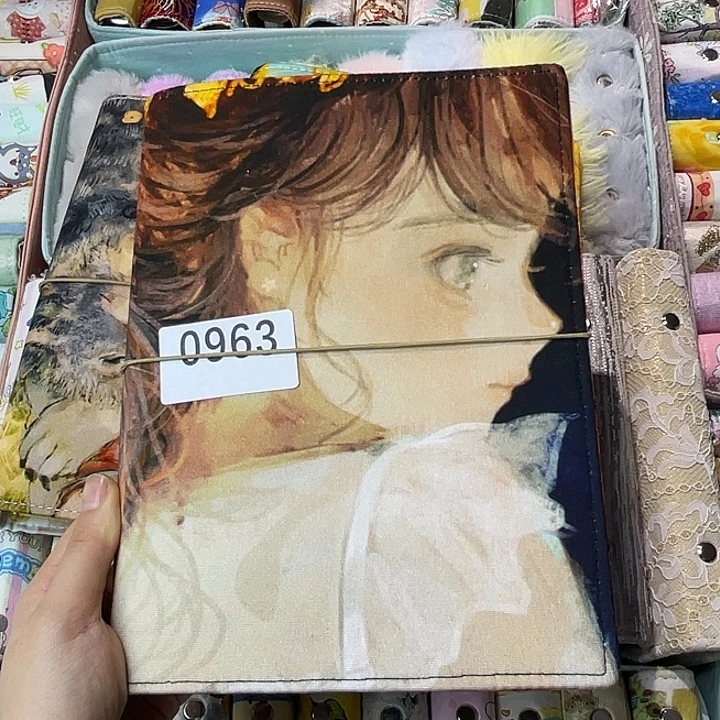 织绣A5活页不加纸0963