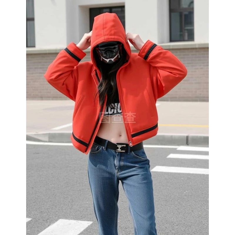 DXD定制【F01-F77】L 女士显瘦气质小个子时尚外套