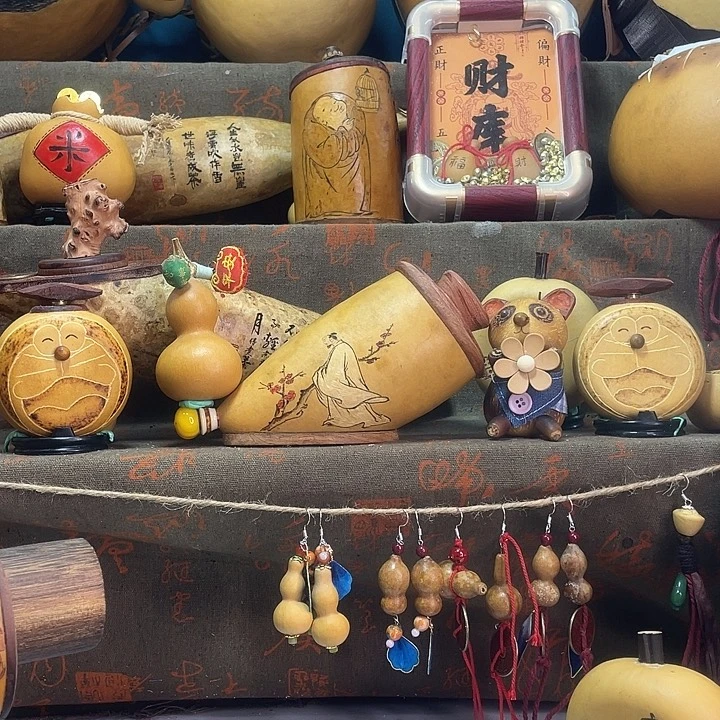 有***家香榧木葫芦耳坠葫芦