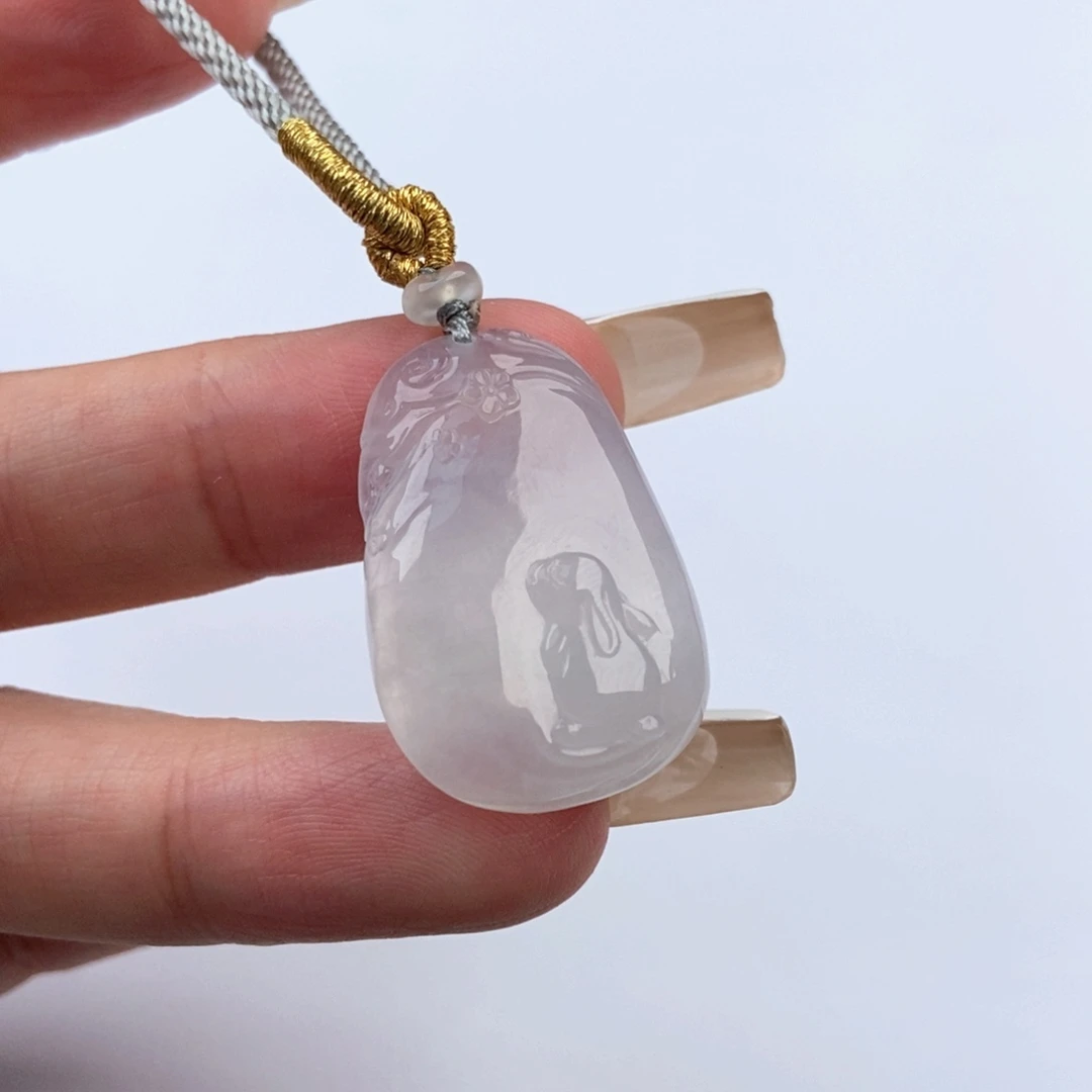 翡翠未镶嵌颈饰一**一