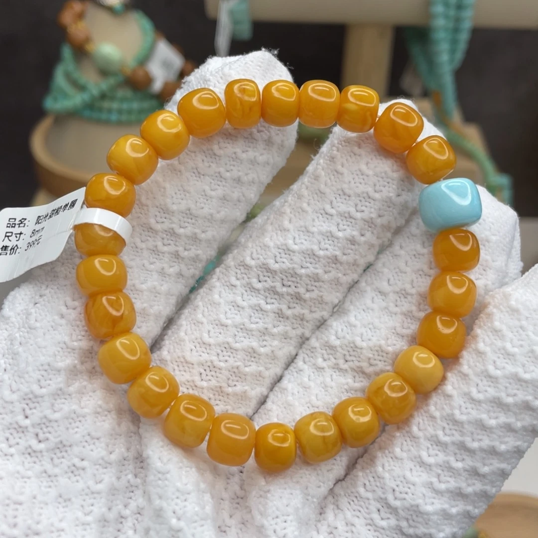 绿松石未镶嵌设计款单圈卡8