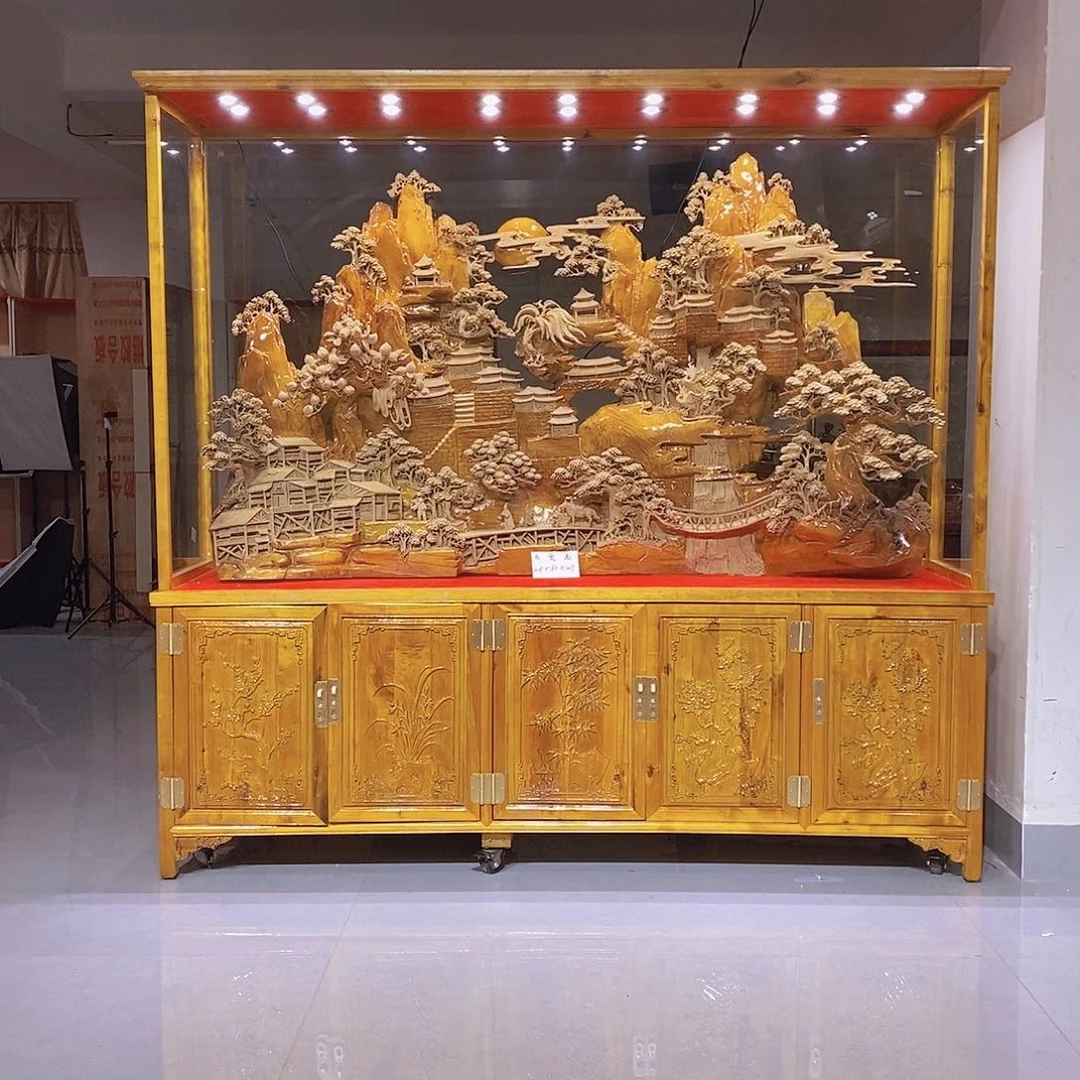 金丝楠M****g金丝楠小叶桢楠摆件