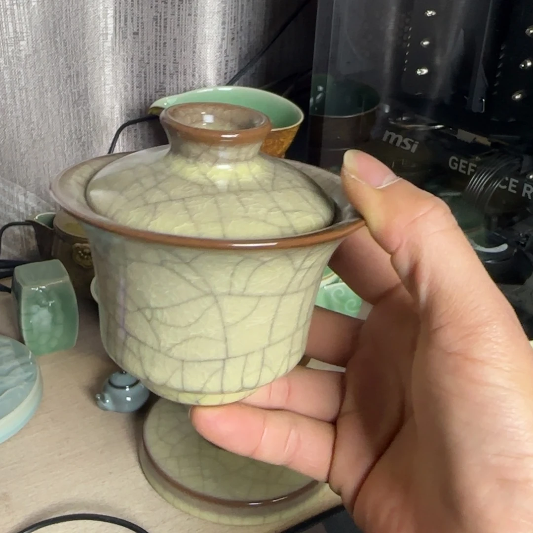 小金茶器青瓷茶具
