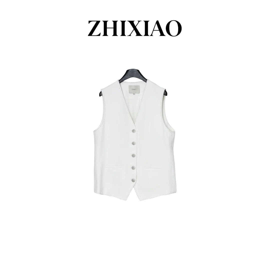 【ZHIXIAO】春季新款：极简马甲外套73530