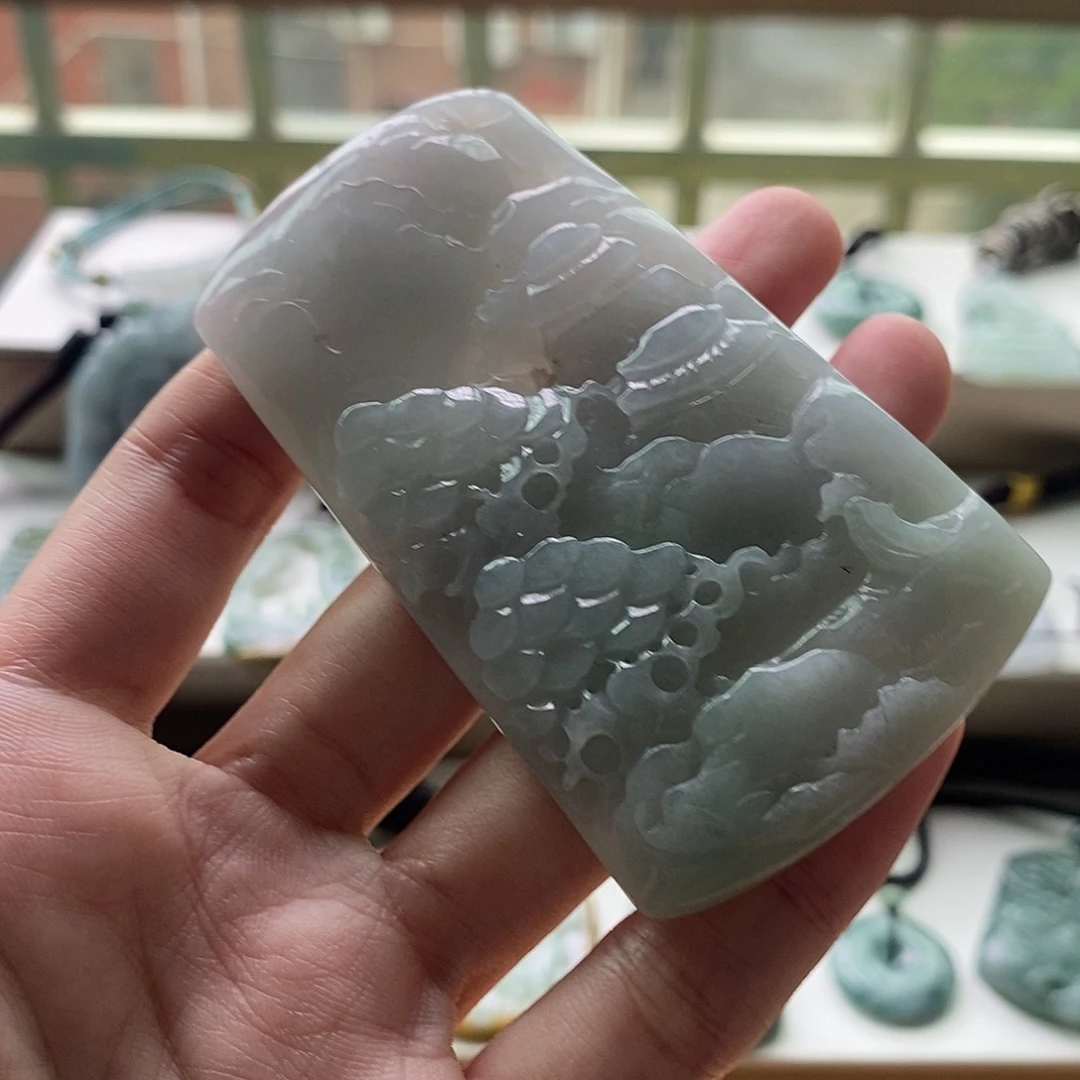 【闪购商品】颈饰未镶嵌翡翠天然缅甸A货翡翠