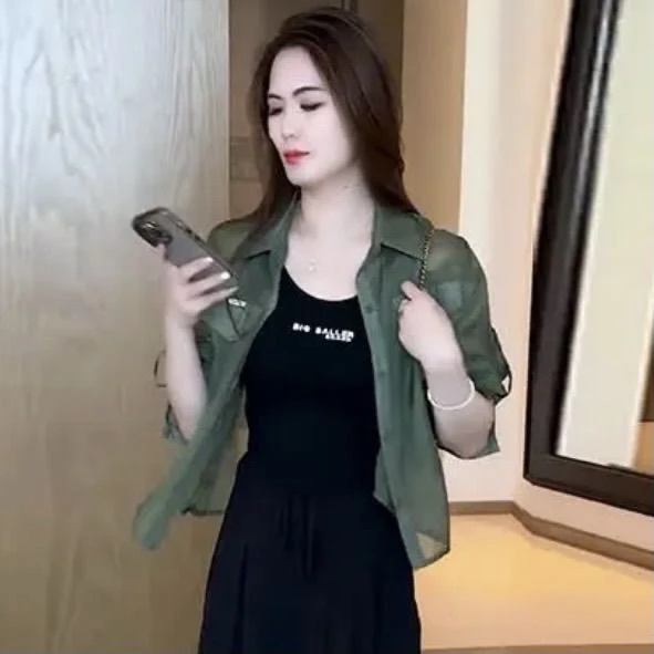 短款防晒服2025年新款休闲薄款夏季外套时尚减龄女装洋气漂亮上衣