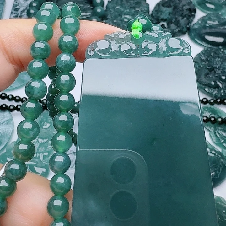 颈饰未镶嵌翡翠多样性发其一