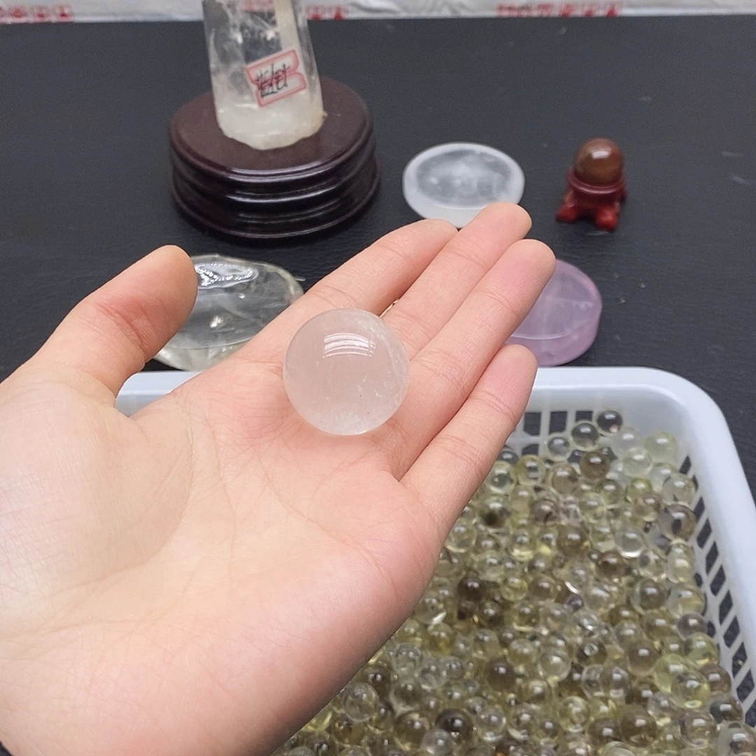 水晶珠宝半成品未镶嵌336水晶石