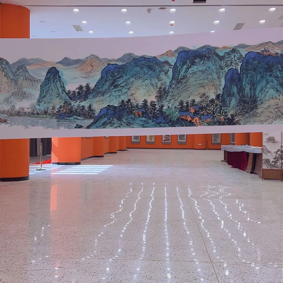 国画马景岭预展原作带授权视频合影证书