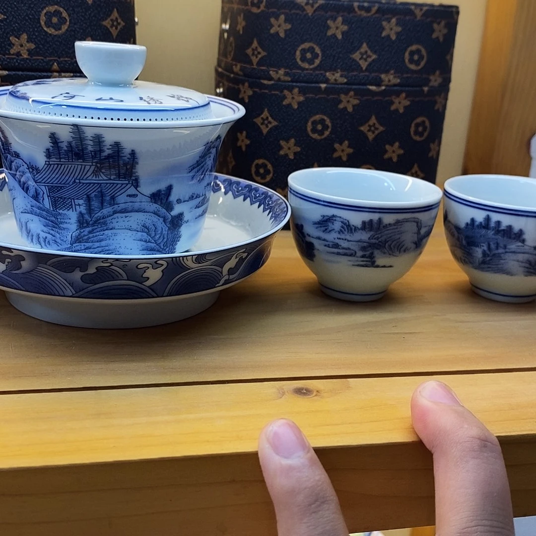 盖碗里的水煮开后放