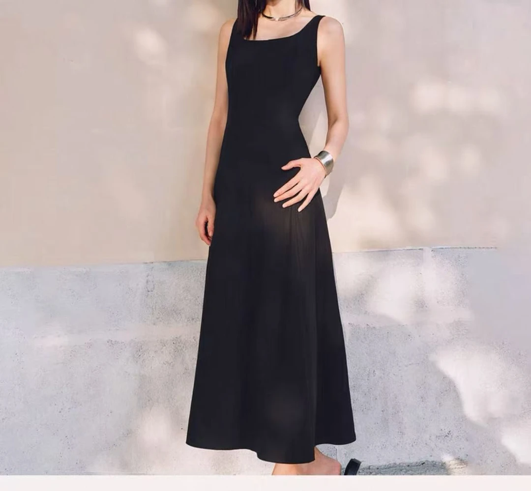 【思雅】鸟夏季长款连衣裙