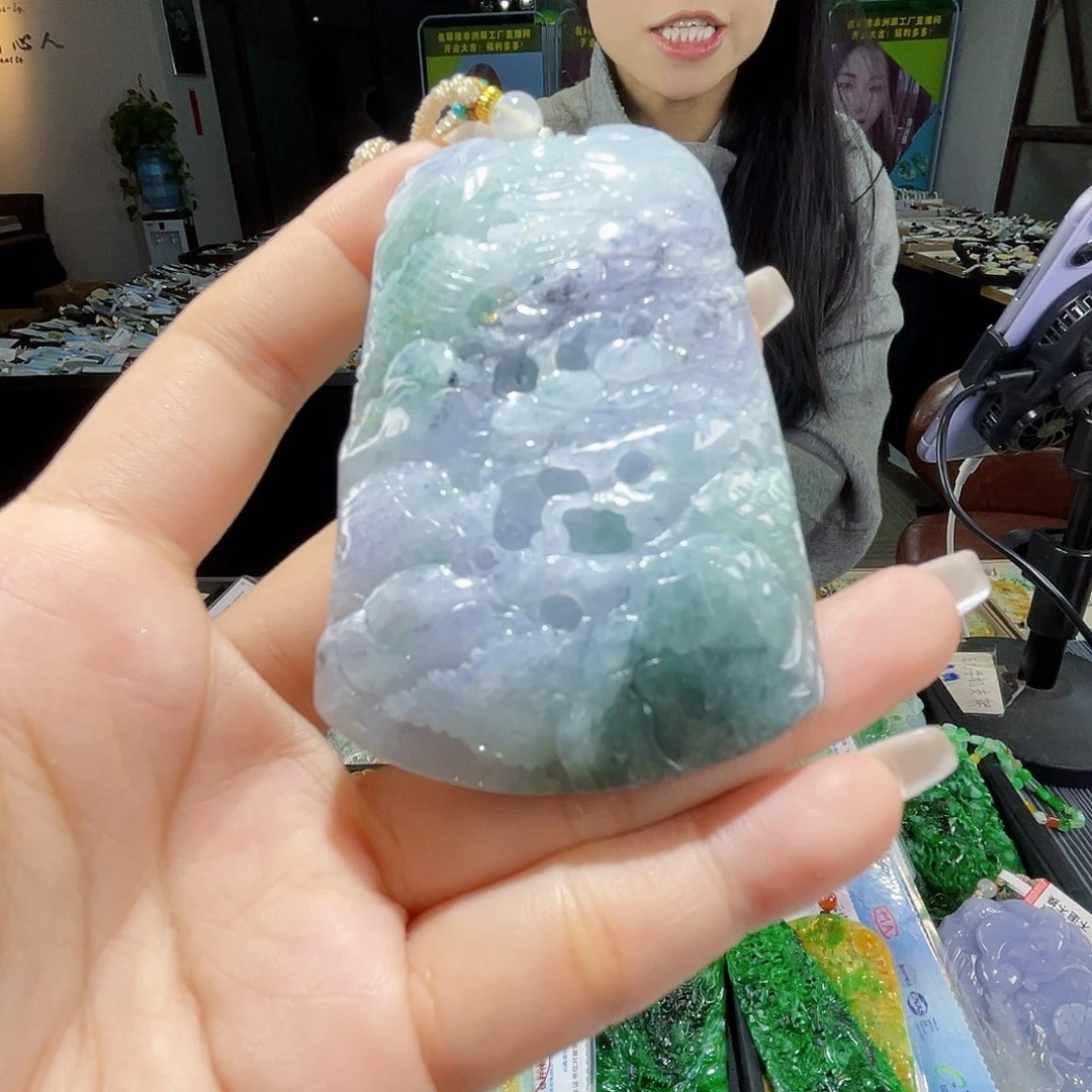 颈饰未镶嵌翡翠一