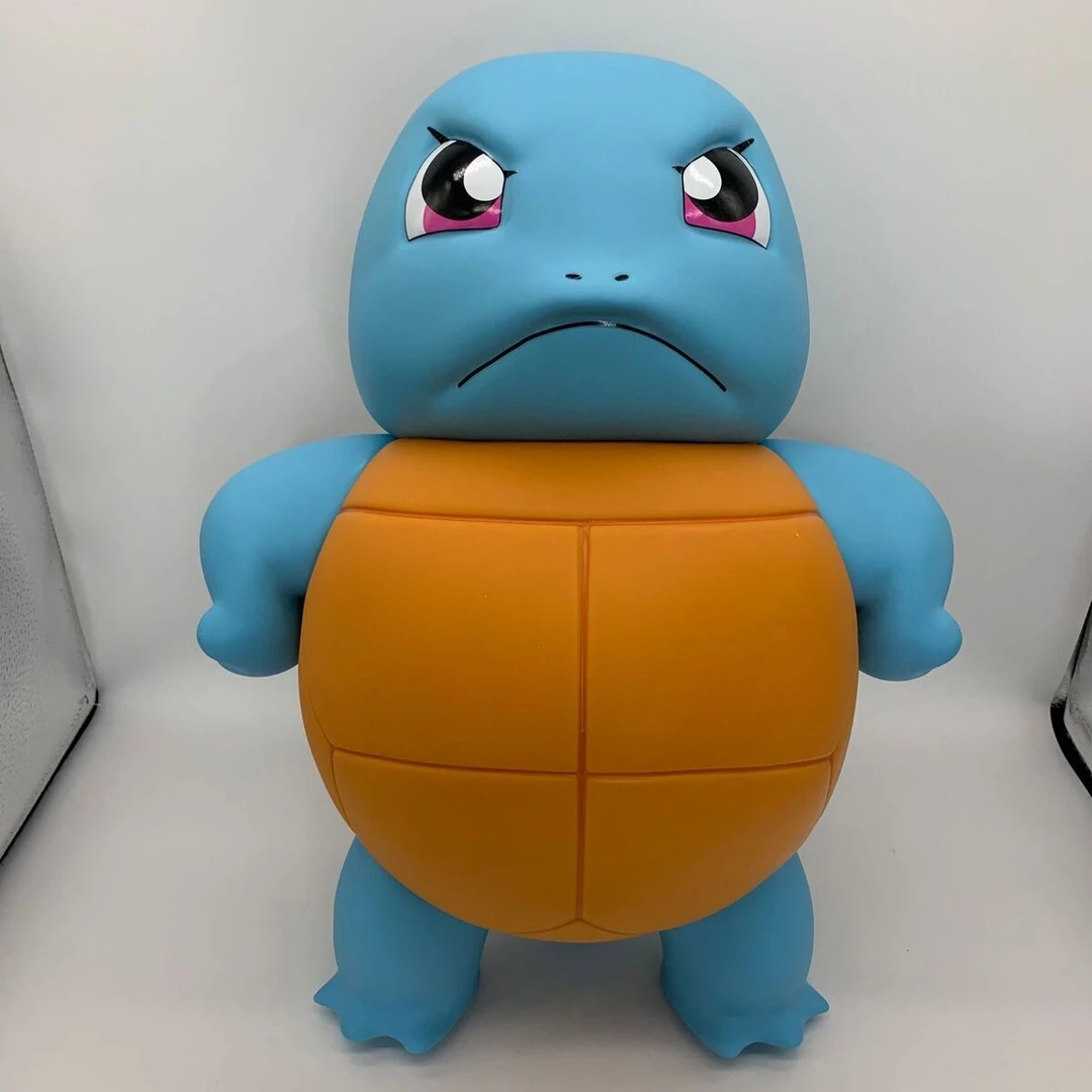 宝可梦系列 傲娇杰尼龟16cm 手办优质版限量款模型摆家用创意