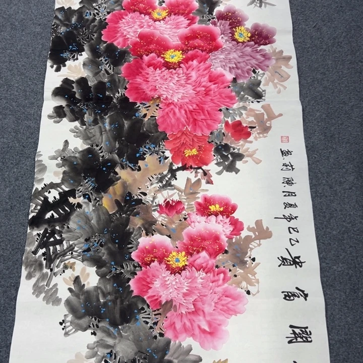 国画宣纸纯手绘字画