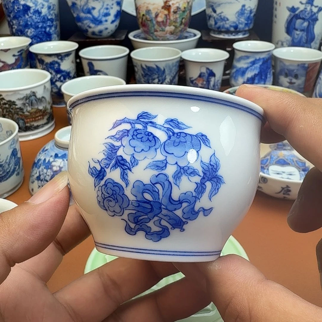 摆件景德镇全手工手绘陶瓷