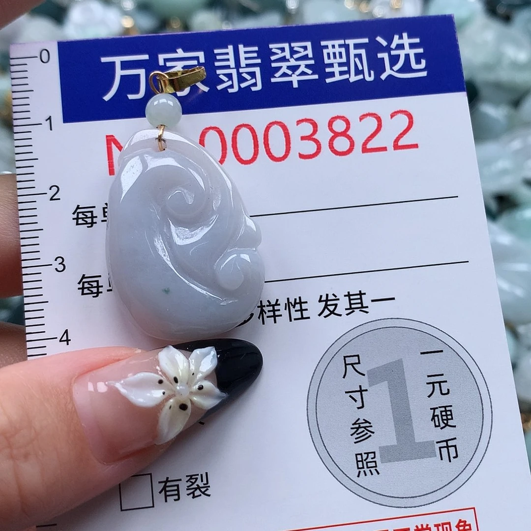 翡翠未镶嵌颈饰y