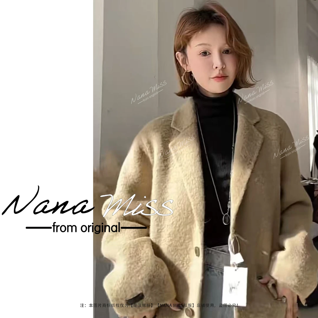 2025秋冬HANsketsh ROOM【浮翁大衣】苏力羊毛混纺复古大衣外套