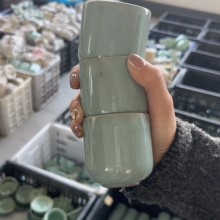 小米茶器龙泉青瓷