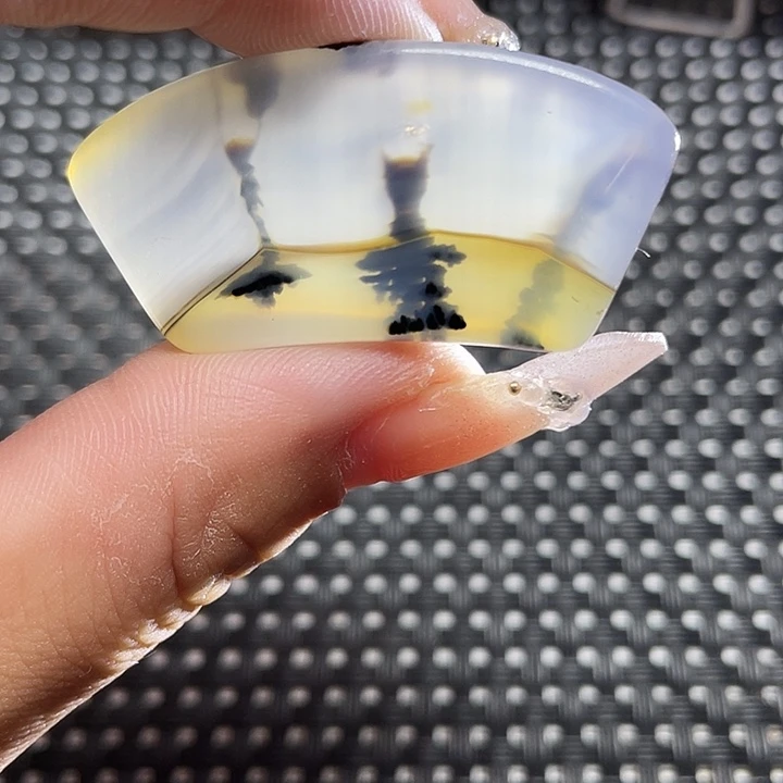 未镶嵌玛瑙/玉髓珠宝半成品