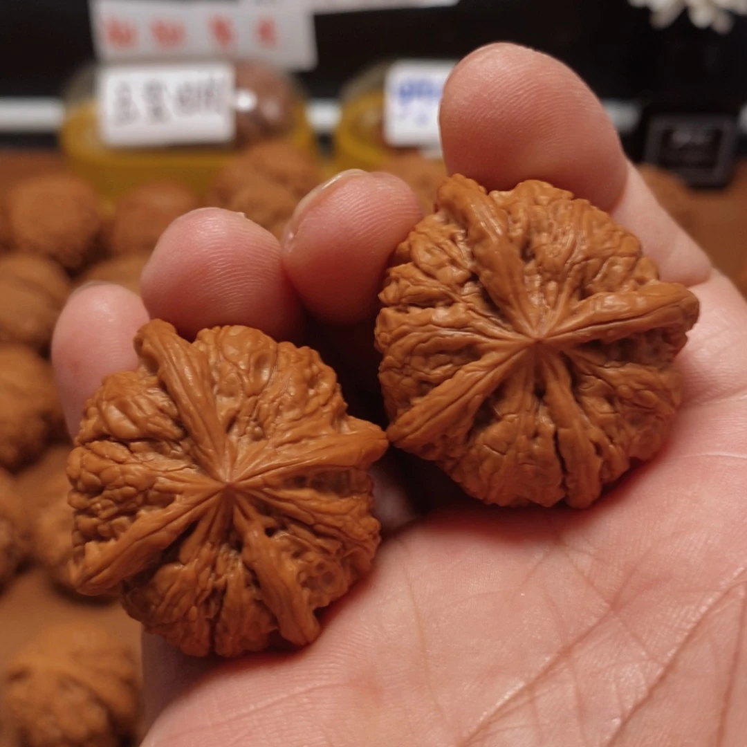 文玩核桃把件38尺 全品雨花石正四棱 5