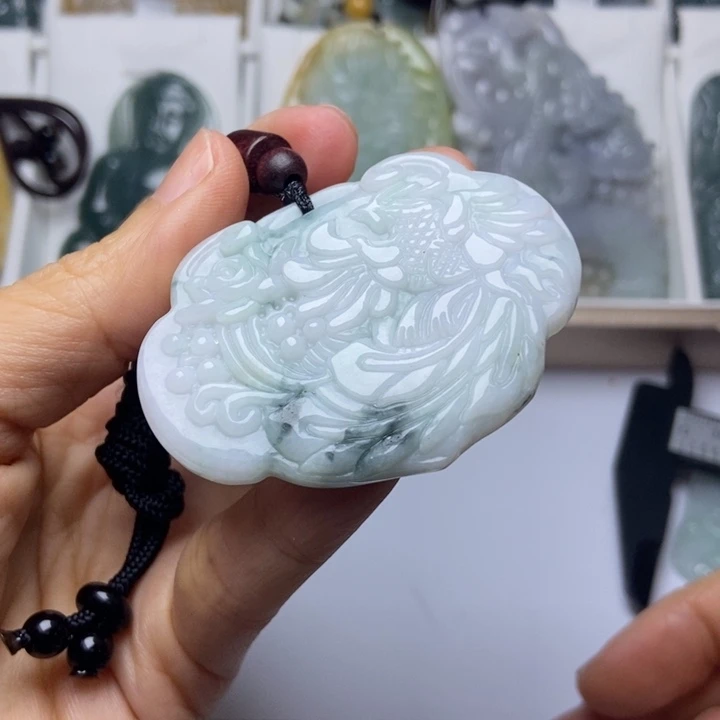 翡翠未镶嵌挂件翡翠