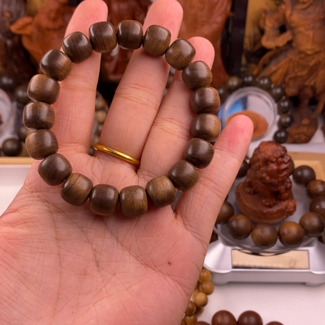 先***人手串/手链檀香木10.11奶香黑肉沉水正区老山檀
