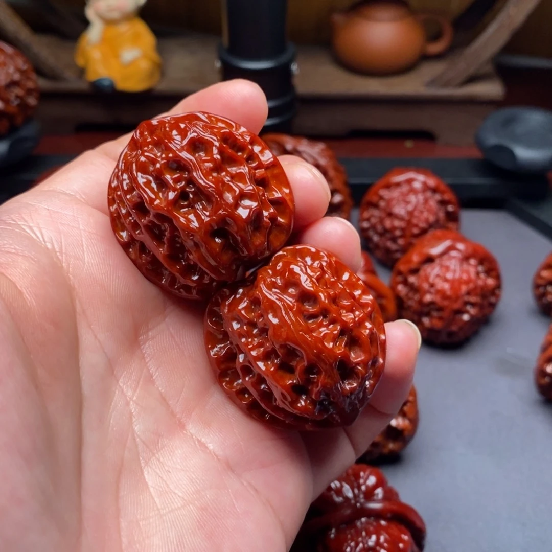 文玩核桃吊坠35苹果