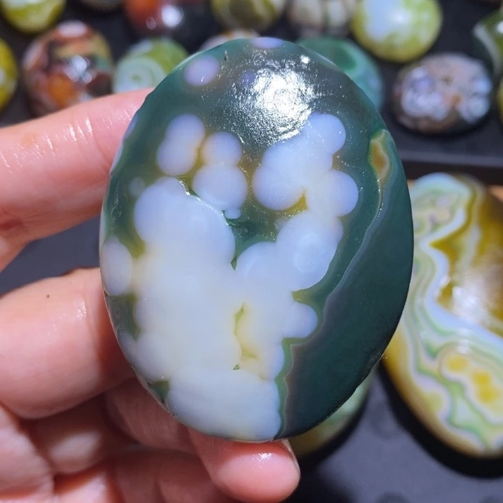 未镶嵌玛瑙/玉髓珠宝半成品93