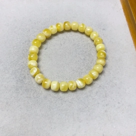 未镶嵌蜜蜡裸石手串