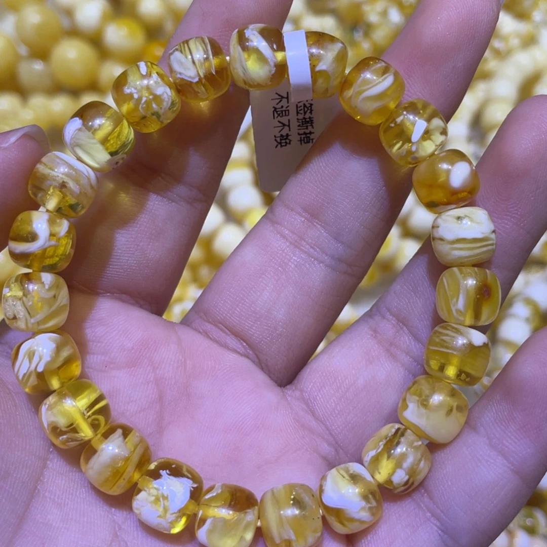 蜜蜡未镶嵌珠宝奇石9m