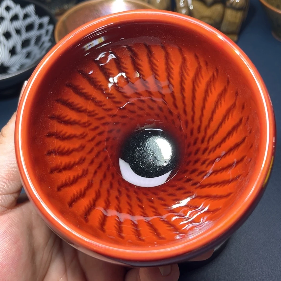 茶盏建盏手握泡茶主人杯