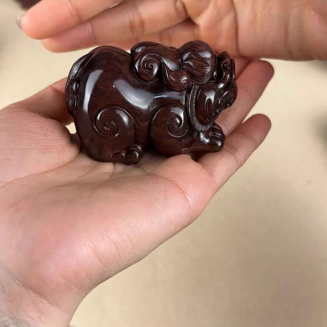 黄花梨/降香黄檀把件张*把件