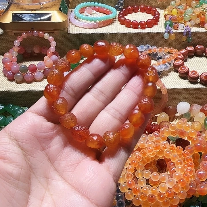 玛瑙/玉髓未镶嵌手链