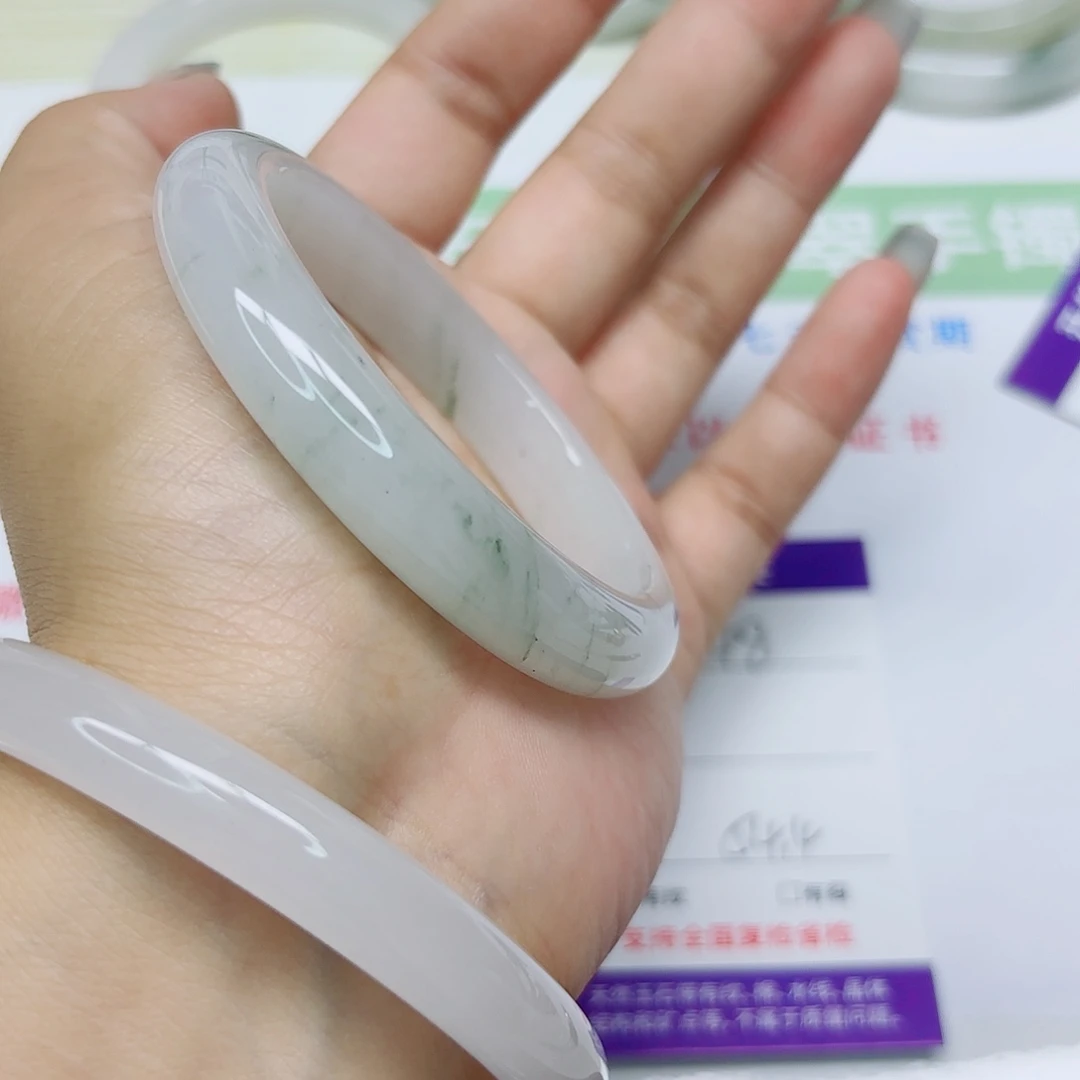 未镶嵌手镯石英质玉48/5453