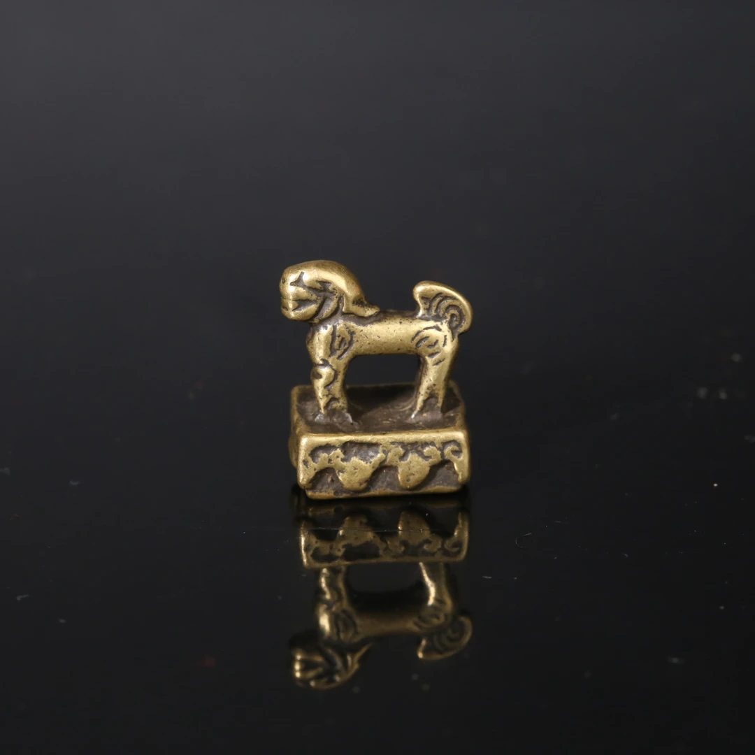 十九世纪铜狮子藏印AABS2507201010