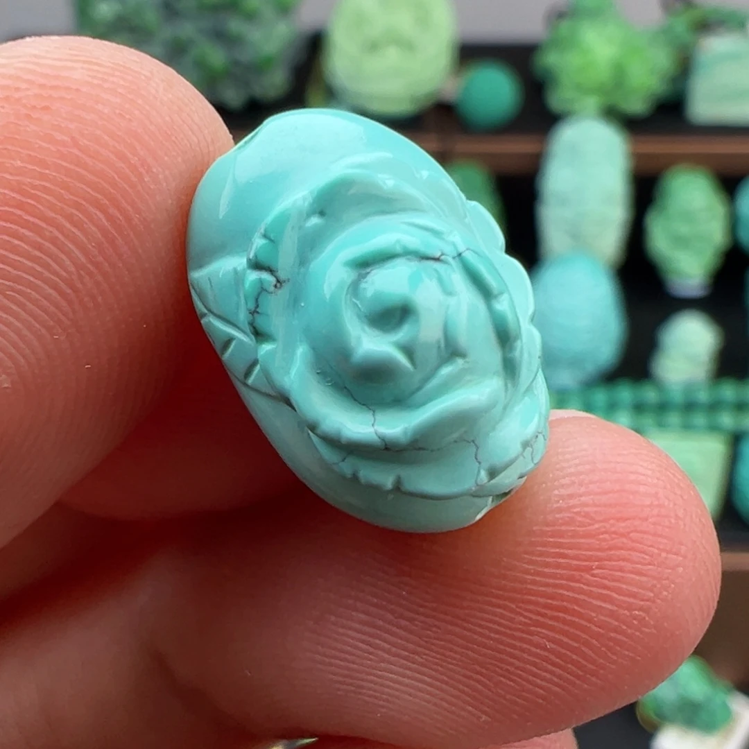 未镶嵌绿松石主播小林