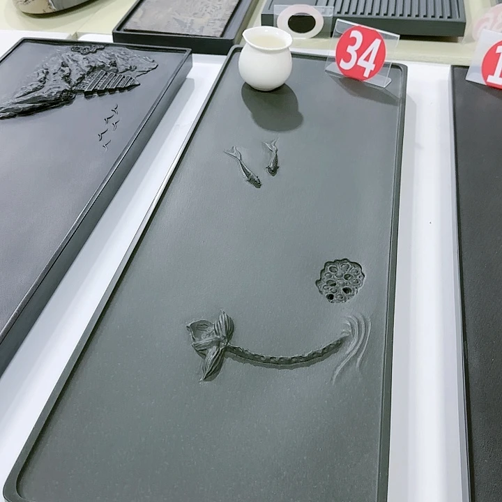 【闪购商品】痴*?知鱼之乐绿松石60X30